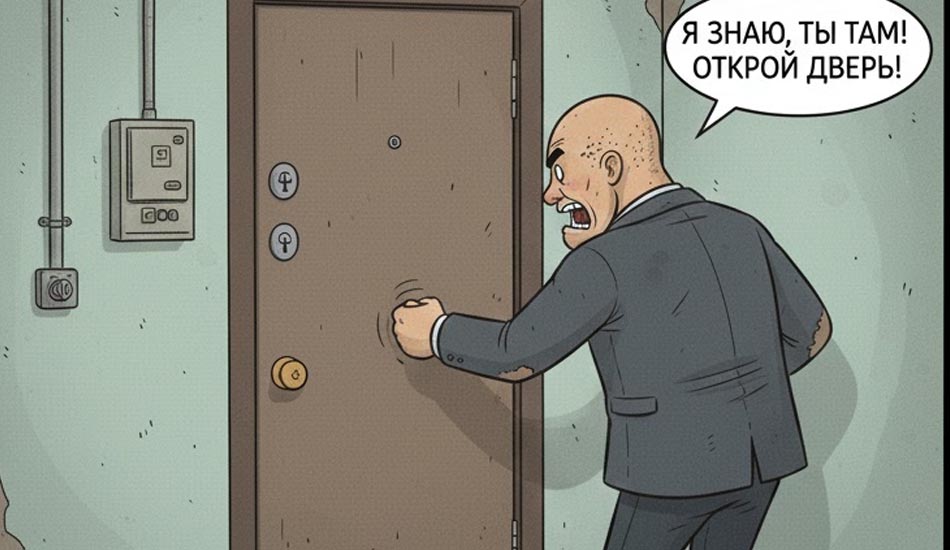 Как вести себя с коллекторами при встрече